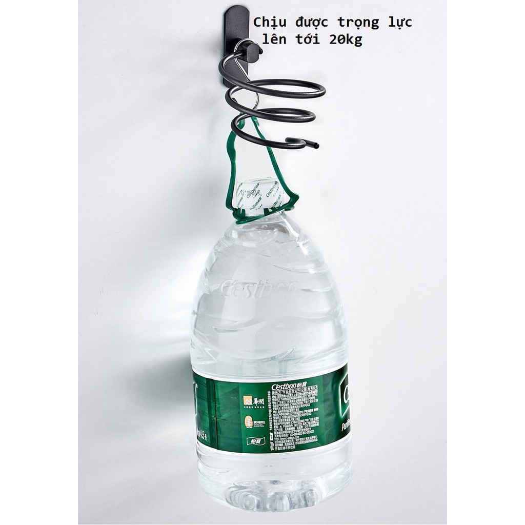 Giá treo máy sấy tóc, dụng cụ treo máy kiểu xoắn lò xo - Giá treo tiện lợi + Tặng keo siêu dính | BigBuy360 - bigbuy360.vn
