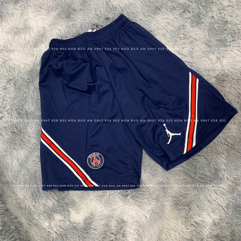 Bộ quần áo đá banh clb pari/psg màu trắng full chữ hàng cao cấp 2023