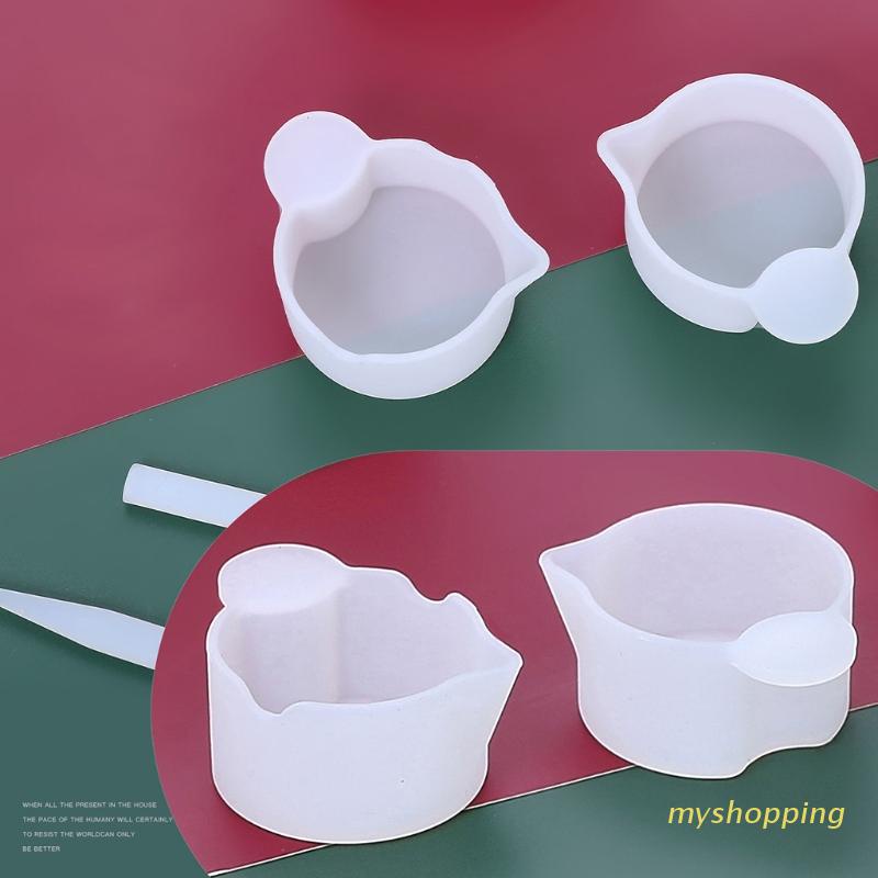 1 Bộ Que Khuấy Keo Silicone Trong Suốt Dùng Làm Trang Sức Diy