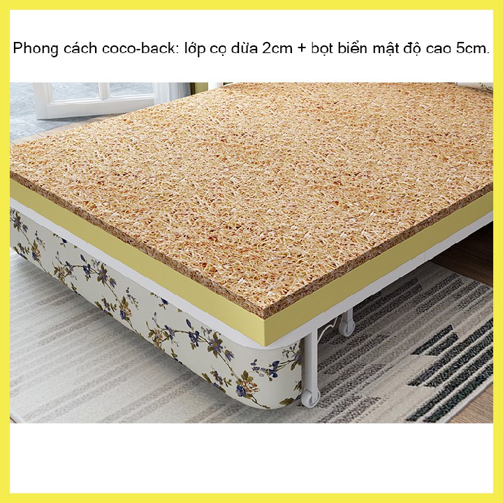 {Siêu Hấp Dẫn } Ghế Sofa Gấp Gọn 2 Trong 1 Mở Ra Là Thành Giường Thông Minh, Tiết Kiệm Không Gian, KT:158x190