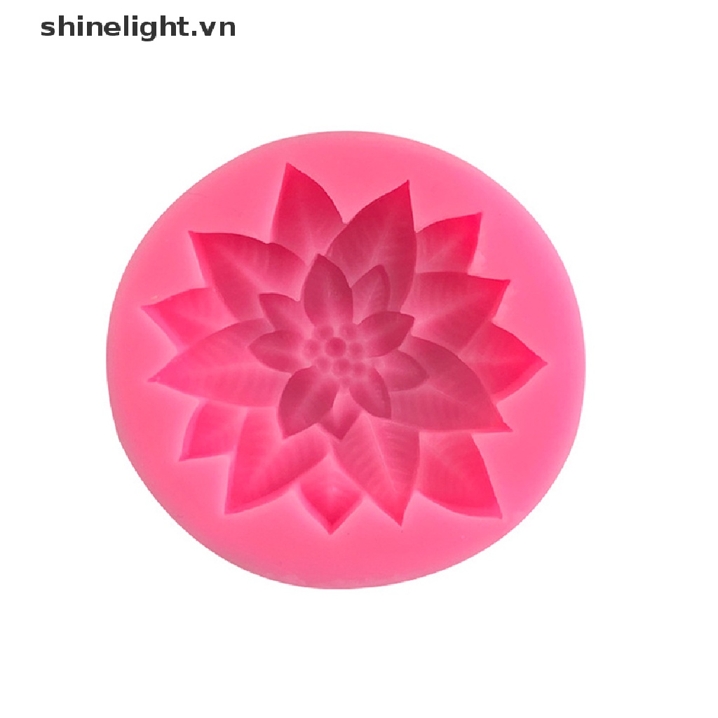 1 Khuôn Silicon Làm Bánh Hình Chiếc Lá DIY