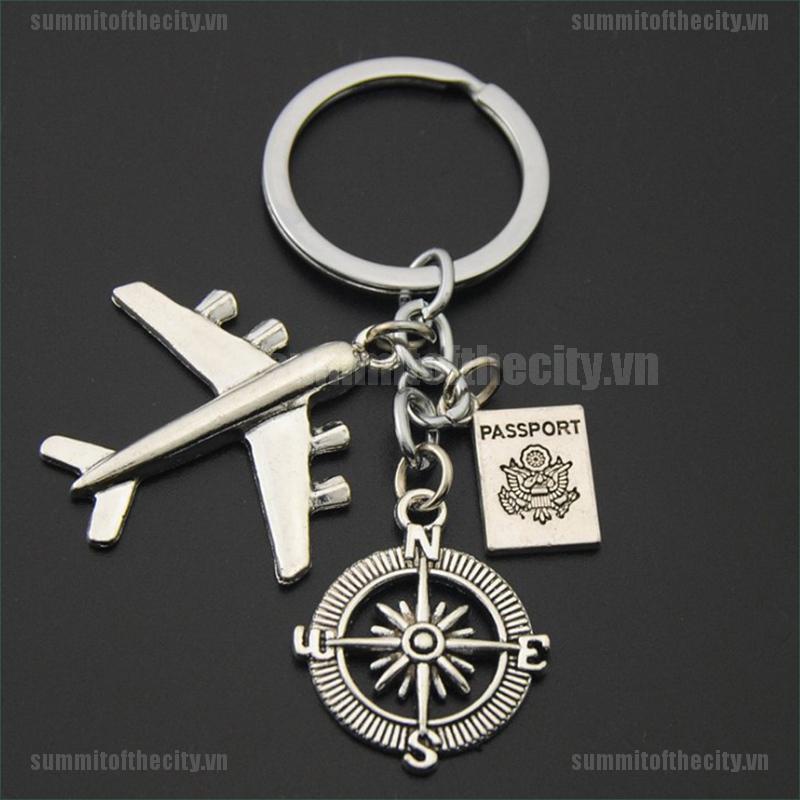 1 Móc Khóa Hình Máy Bay Trái Đất