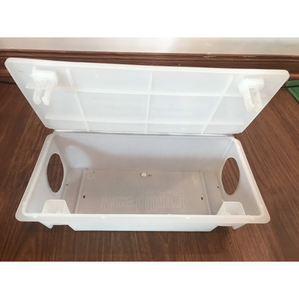 Hộp bẫy chuột nhựa hình chữ nhật - Hộp đựng bả chuột giá siêu rẻ có 2 màu trắng và đen giúp bắt chuột an toàn hơn