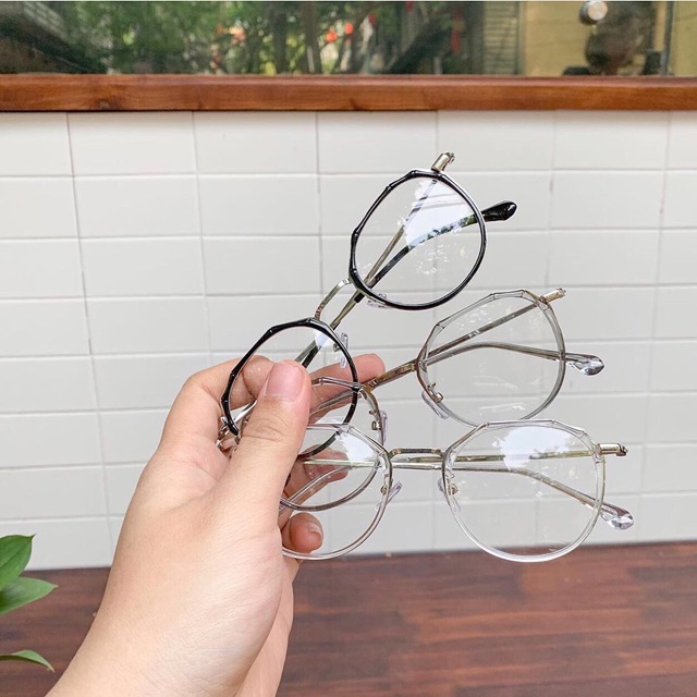 Gọng kính 8854 Jolie Eyewear form tròn kim loại thời trang cao cấp