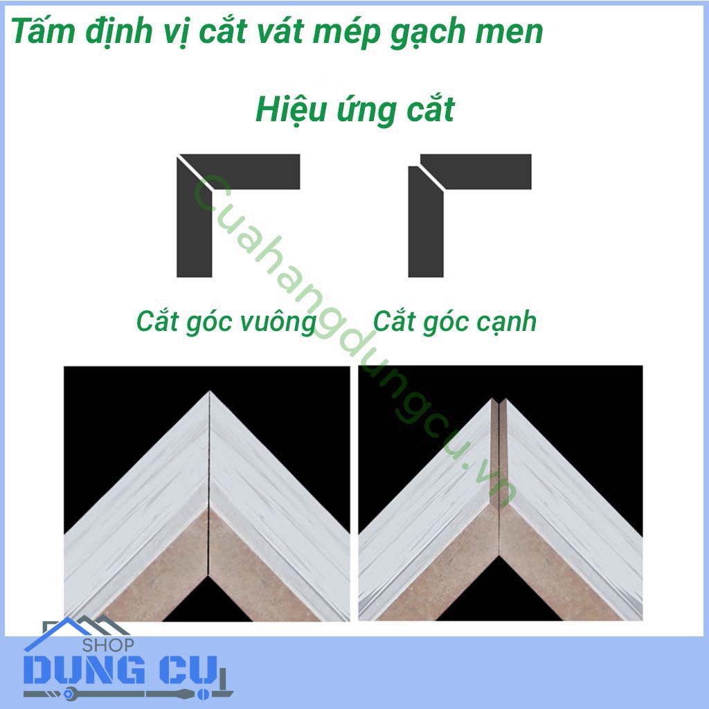 Chân đế máy cắt mài cạnh 45 độ lắp máy cắt gạch cầm tay