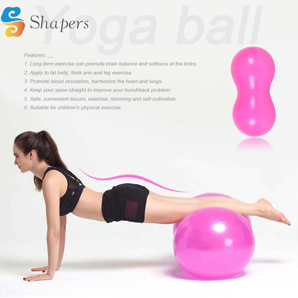 READY√SA❀PVC Peanut Massage Ball Fitness Body Fascia Exercise Relieve Pain Yoga Ball