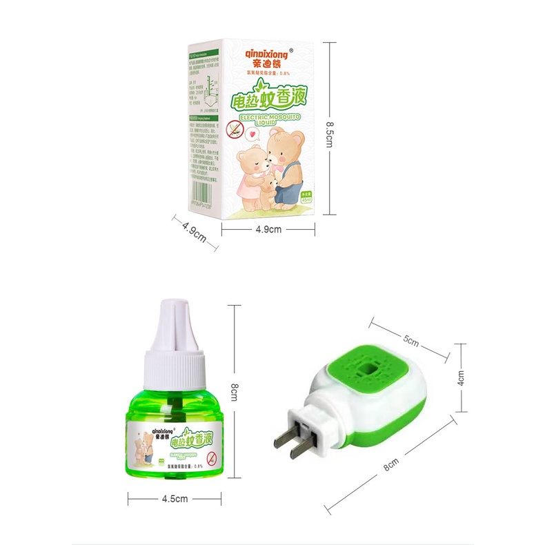 [LOẠI MẠNH] Tinh Dầu Đuỗi Muỗi ELECTRIC GẤU