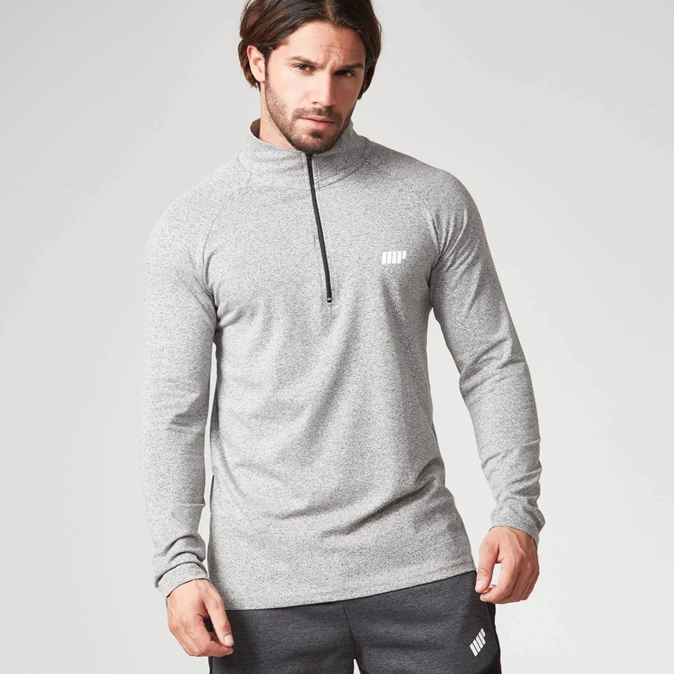 ÁO TAY DÀI BODY CÓ CỔ KHÓA ZIP 1/4 CHÍNH HÃNG MYPROTEIN