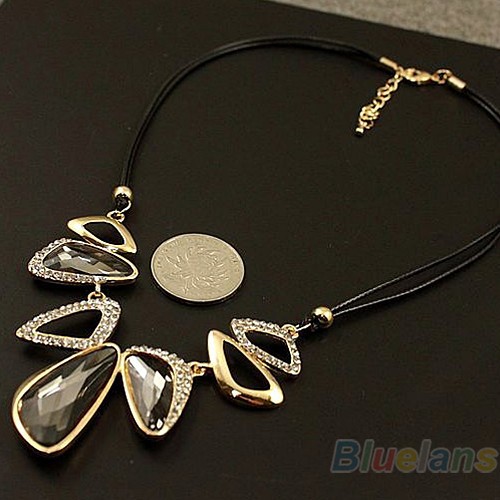 Hàng Có Sẵn! Cỡ LớnDây Chuyền Hợp Kim Nhôm Thiết Kế Hình Học Bất Đối Xứng Phong Cách Hàn Quốc Thời Trang Cho Nữ