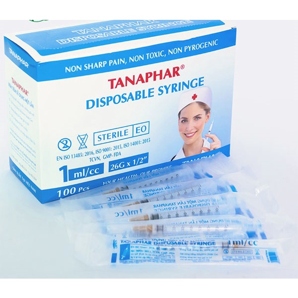 Kim tiêm,ống bơm, ống xy lanh 3ml-5ml-10ml-20ml/cc