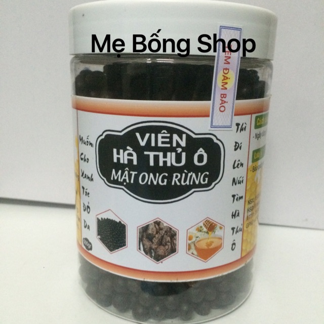 500g viên hà thủ ô mật ong