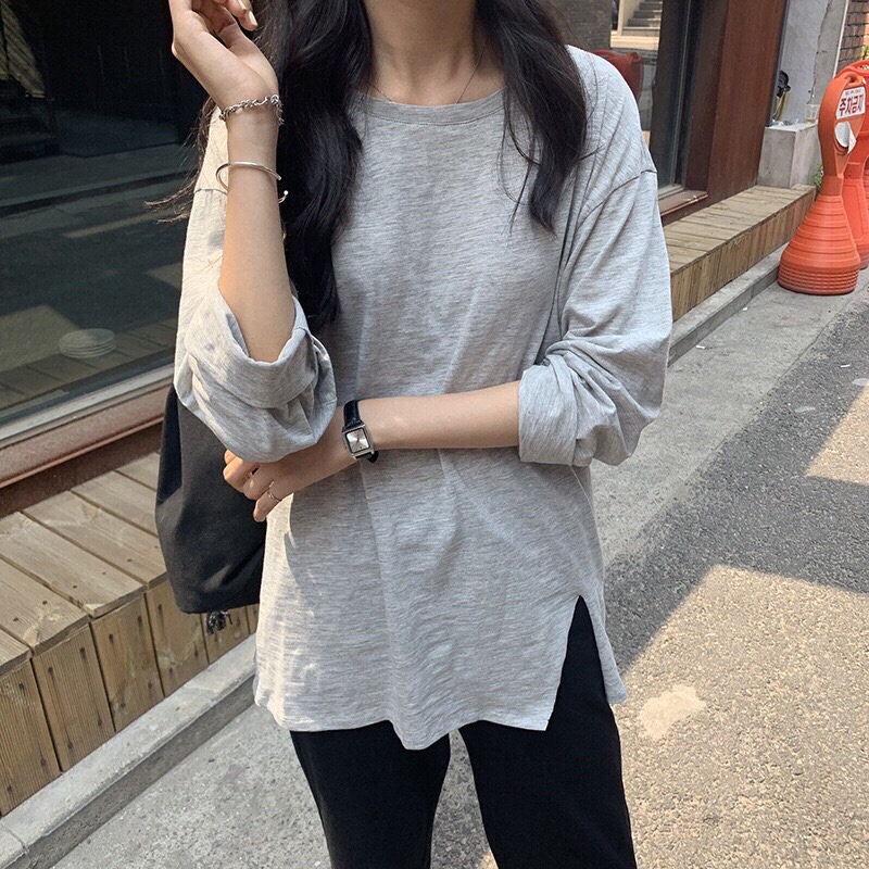 ÁO THUN BASIC TAY DÀI