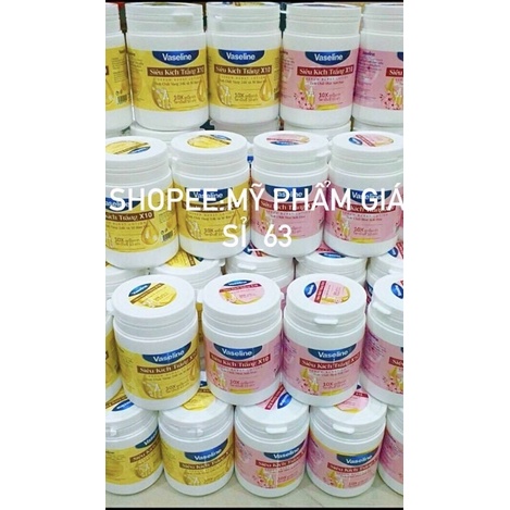 Kem Vaseline Thái Lan trắng da toàn thân hộp 200gram