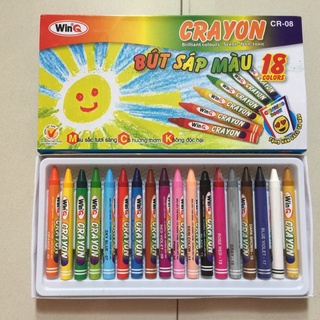 Bút sáp thơm 18 màu winq cr08 - khuba shop
