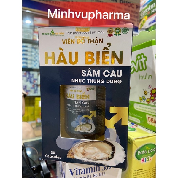 Viên bổ thận Hàu Biển Sâm Cau