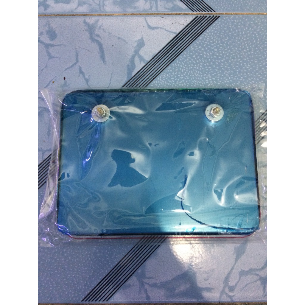 Khung biển số 7 màu - Full bộ cả mica và viền màu