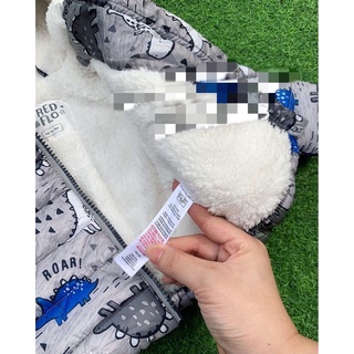 Áo khoác phao khủng long F&F sz 9/12M