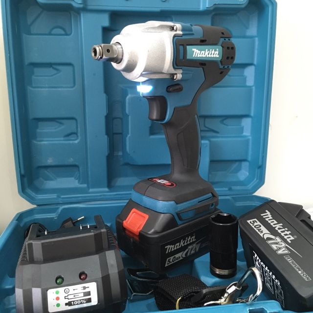 Xiết bulong siêu chất makita pin trâu gồm 2 pin
