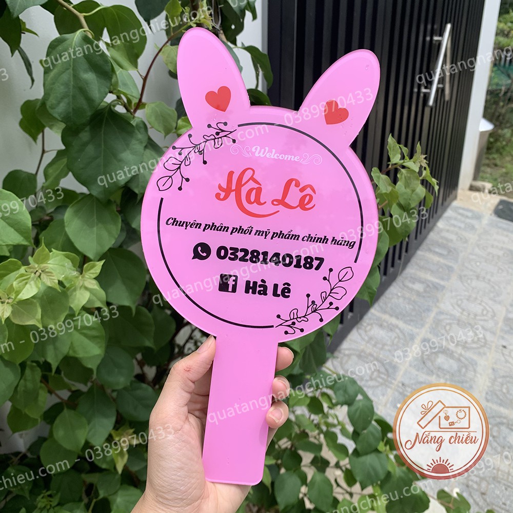 Bảng cầm tay đạo cụ chụp hình sản phẩm in theo yêu cầu, Hastag cầm tay dành cho tổ chức sự kiện, hội nghị