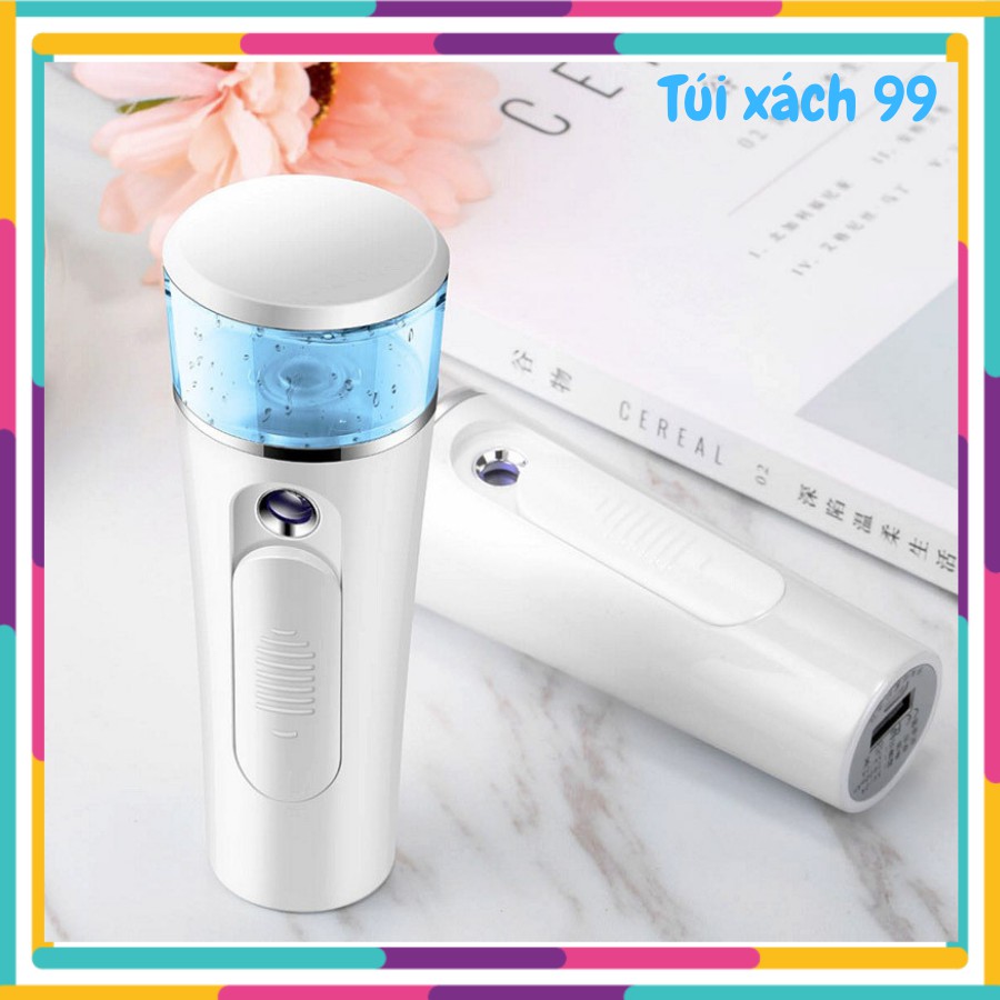 Máy phun sương nano cấp ẩm cho da sử dụng pin sạc usb dung tích 28 ml HA701