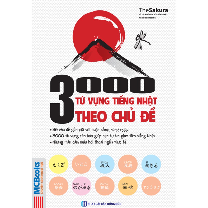 Sách - 3000 từ vựng tiếng Nhật theo chủ đề