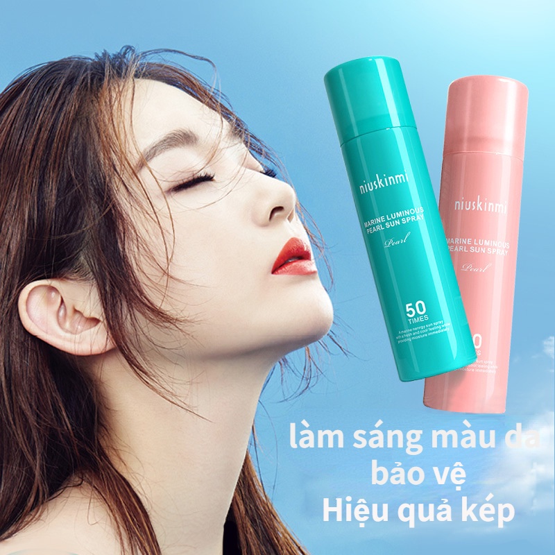 Chai Xịt Chống Nắng Cách Ly Toàn Thân Chống Nước Và Mồ Hôi Không Nhờn