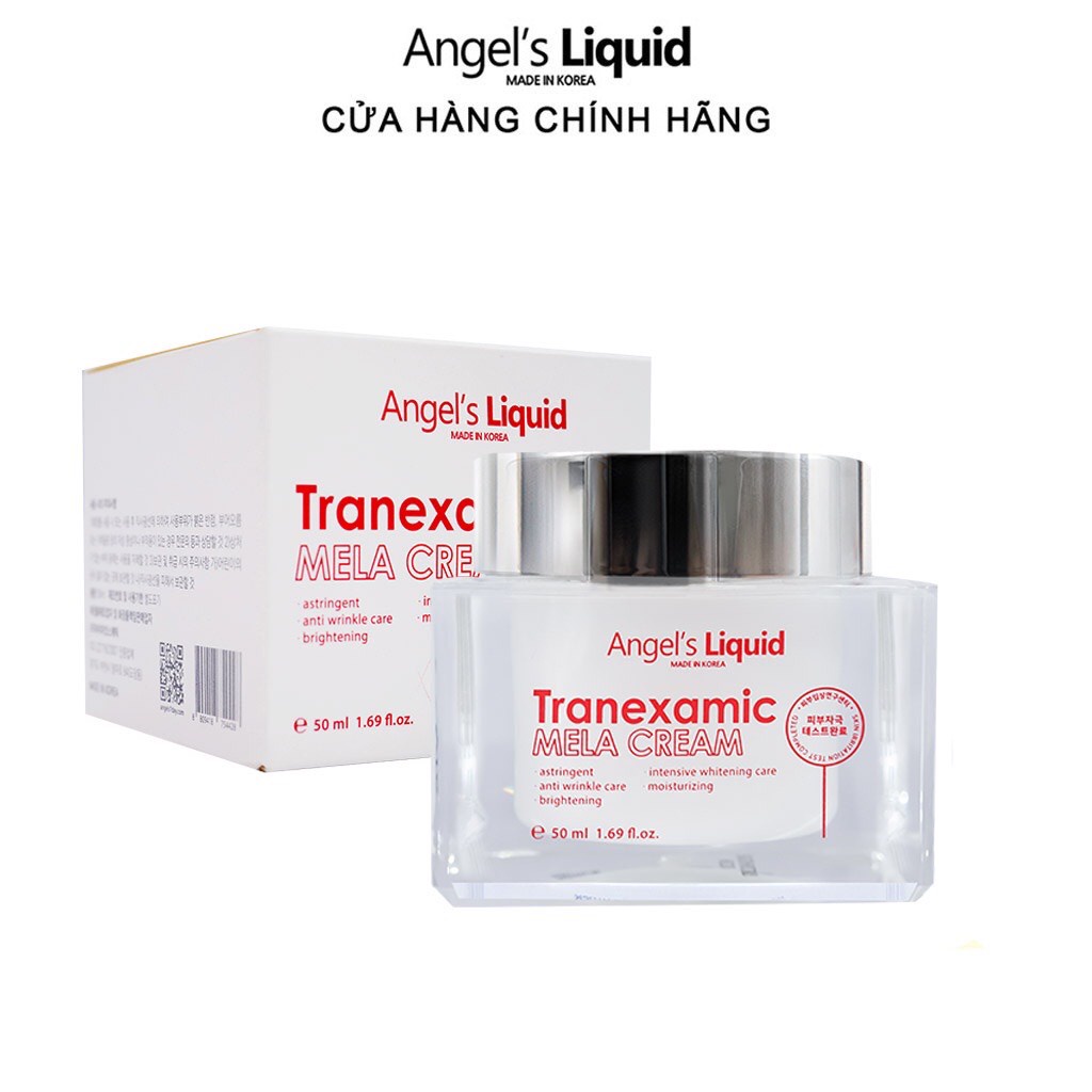 Kem Dưỡng Angel Liquid Tranexamic Acid Dưỡng Trắng Mờ Nám Sạm Chuyên Sâu Angel's Liquid Mela Cream 5