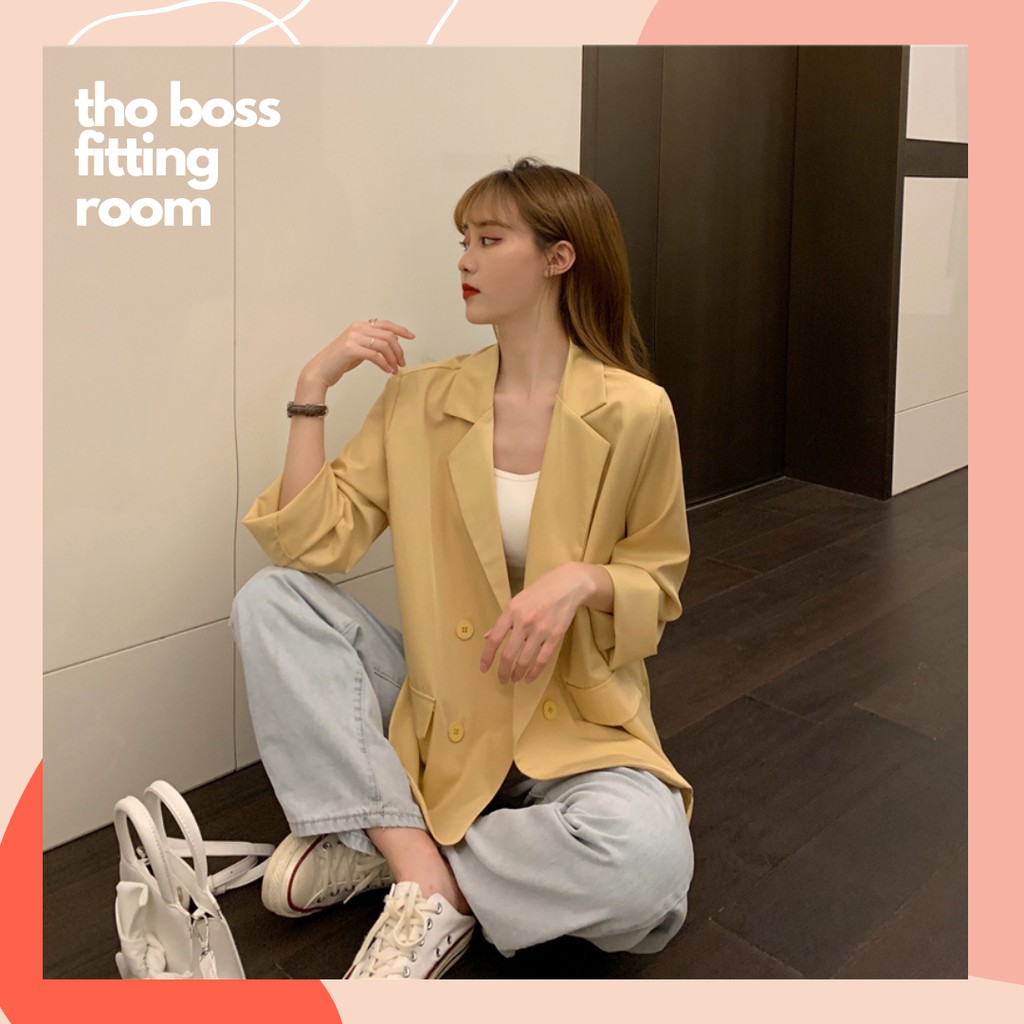 A26 - Áo khoác vest Bigsize mỏng