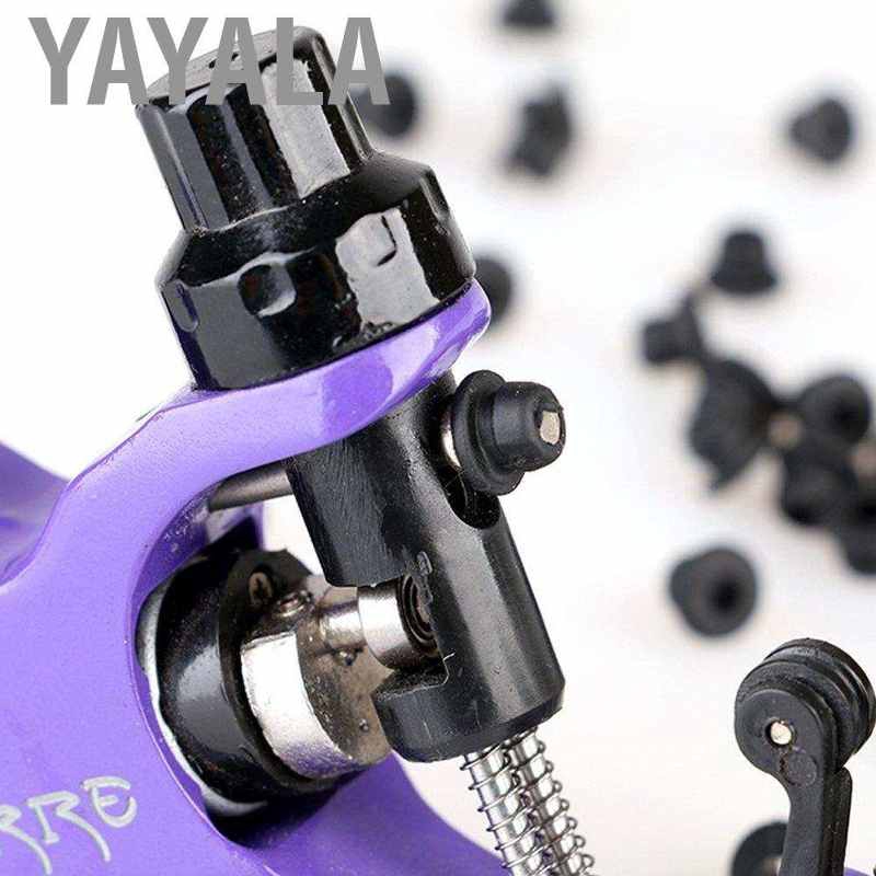 Bộ 100 nút cao su cho kim máy xăm Yayala