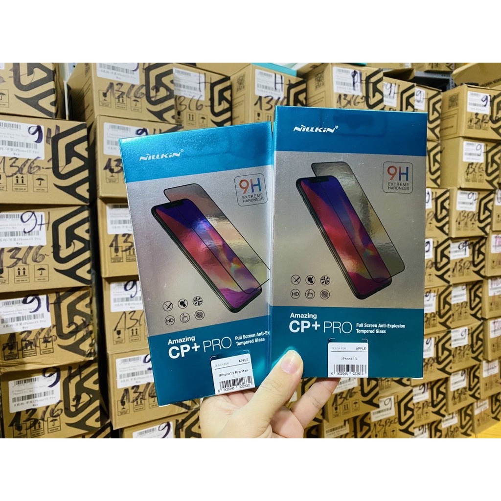 Kính cường lực full màn hình Nillkin CP+ Pro cho Iphone 12 Pro , 12 Promax , 13 Promax