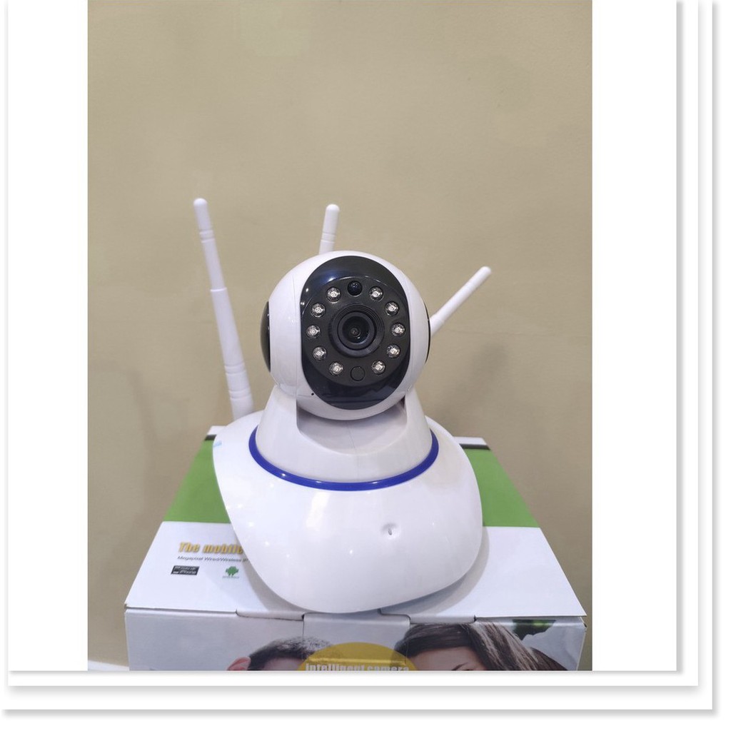 Camera Wifi  tặng thẻ nhớ 32g IP Yoosee 3 râu 2.0 đàm thoại hai chiều giám sát ngày đêm trong nhà