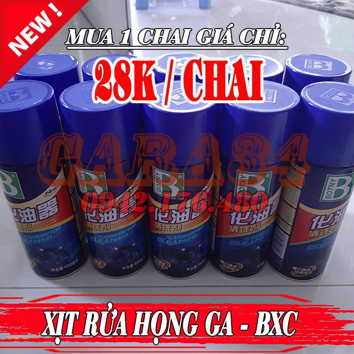 CHAI XỊT VỆ SINH BÌNH XĂNG CON BOTNY