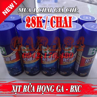 Chai xịt vệ sinh bình xăng con botny
