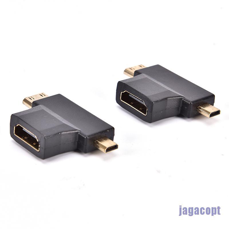 2 Đầu Chuyển Đổi Mini Hdmi Và Micro Hdmi 2 Trong 1