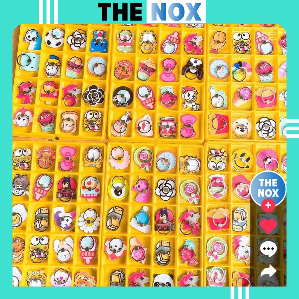 IRing - Giá Đỡ Điện Thoại & Máy Tính Bảng Hình Thú Giao Mẫu Ngẫu Nhiên [The Nox]