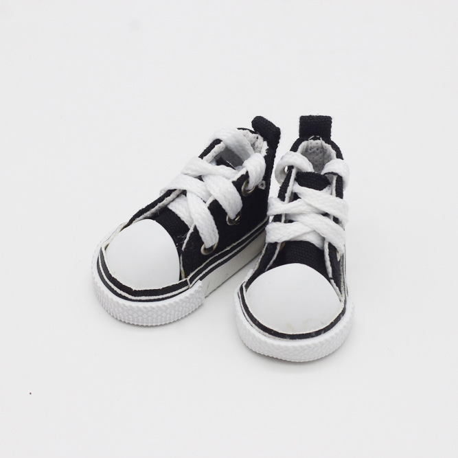Giày vải canvas 5cm dành cho búp bê tỷ lệ 1/ 6