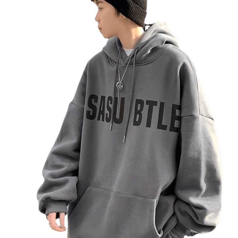 Áo hoodie Dáng Rộng In Họa Tiết Hoạt Hình Phong Cách Hip Hop Hàn Quốc Chất Lượng Cao Cho Nam Và Nữ