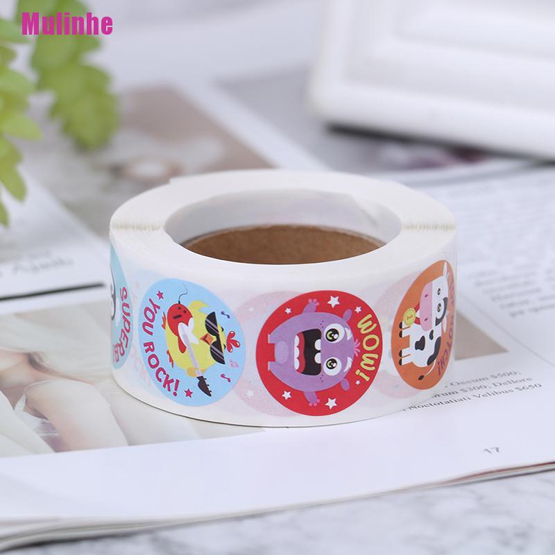Cuộn 500 Miếng Dán Khen Thưởng Cho Học Sinh