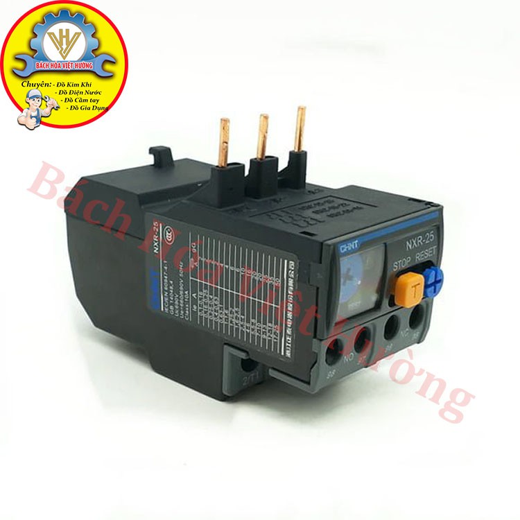 [CHÍNH HÃNG] Rơ le nhiệt Chint, Relay nhiệt, Thermal Overl 2.5A-4A, 4-6A, 5.5-8A, 7-10A, 9-13A, 12-18A, 12-25A