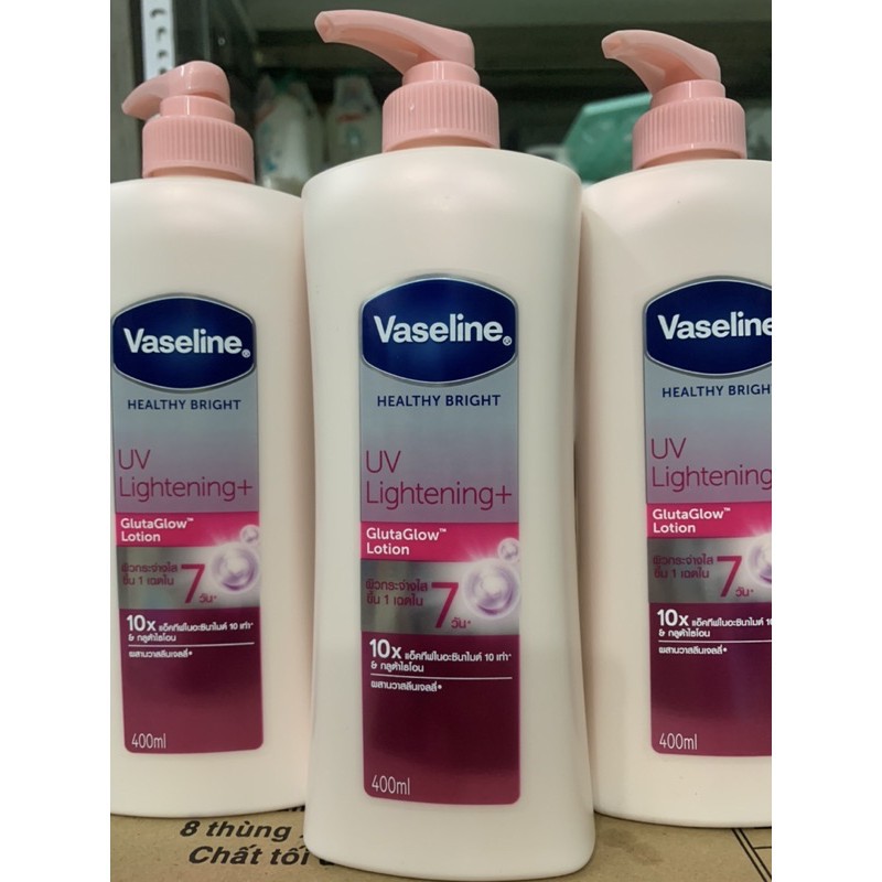 Dưỡng thể vaseline 400ml ( màu hồng )