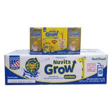 Sữa pha sẵn Nuvita Grow diamond 110ml [Thùng x 48 hộp]