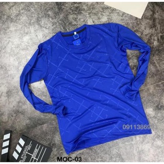 Áo thun dài tay thể thao nam (4 mầu) chất thun lạnh mịn dáng vừa dành cho nam