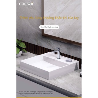 Vòi Chậu Lavabo Lạnh B060C CAESAR Mạ Crom/Niken