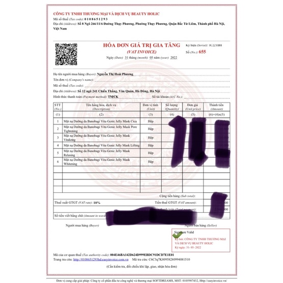 Mặt nạ Banobagi Vita Genic Jelly Mask Hàn Quốc