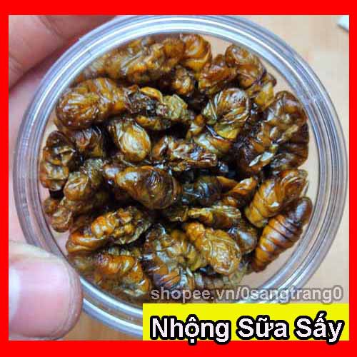 20g Nhộng Sữa Sấy Khô Thức Ăn Cho Sóc Bay-Hamster-Rat-Đuôi Mập-Chim Cảnh-Cá Săn Mồi