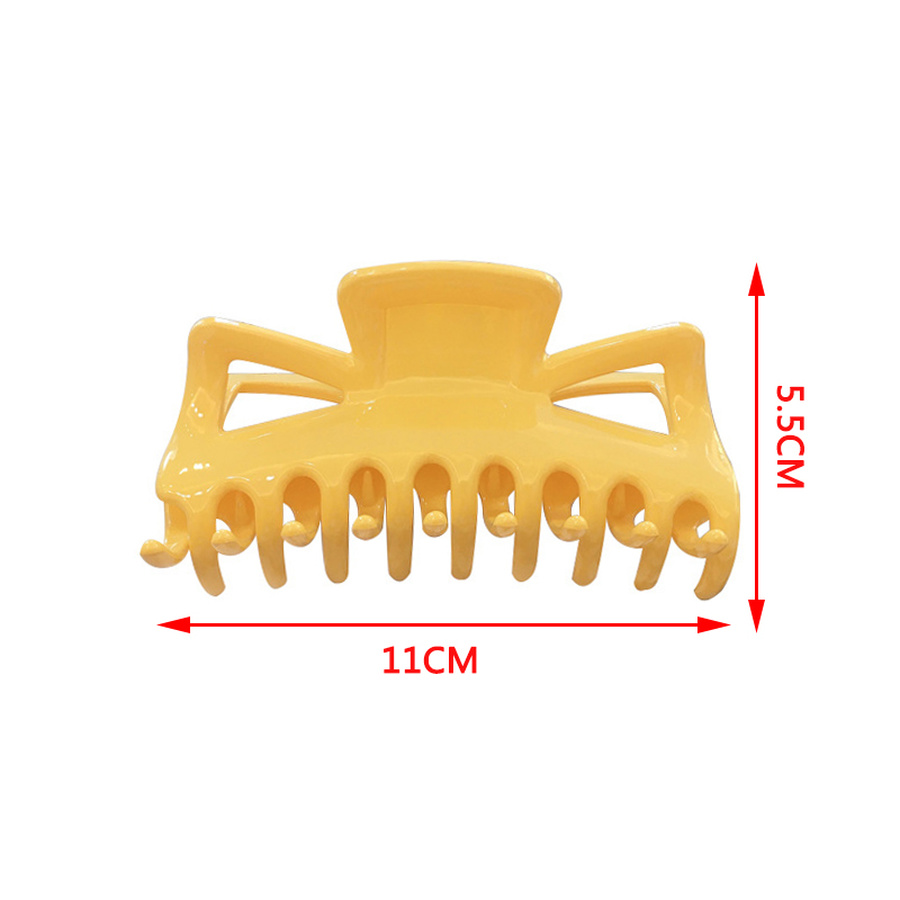 Kẹp Tóc Nhựa Cỡ Lớn Phong Cách Hàn Quốc Cho Nữ