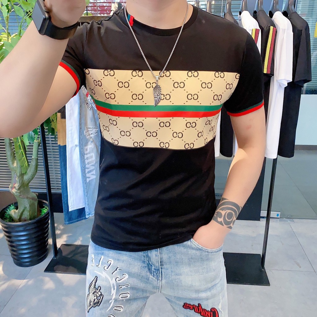 Áo thun nam cổ tròn Muradfashion, áo polo nam chất vải cotton cao cấp hot trend 2021 NT1032