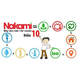 Máy làm mát không khí Nakami NKM-5000A