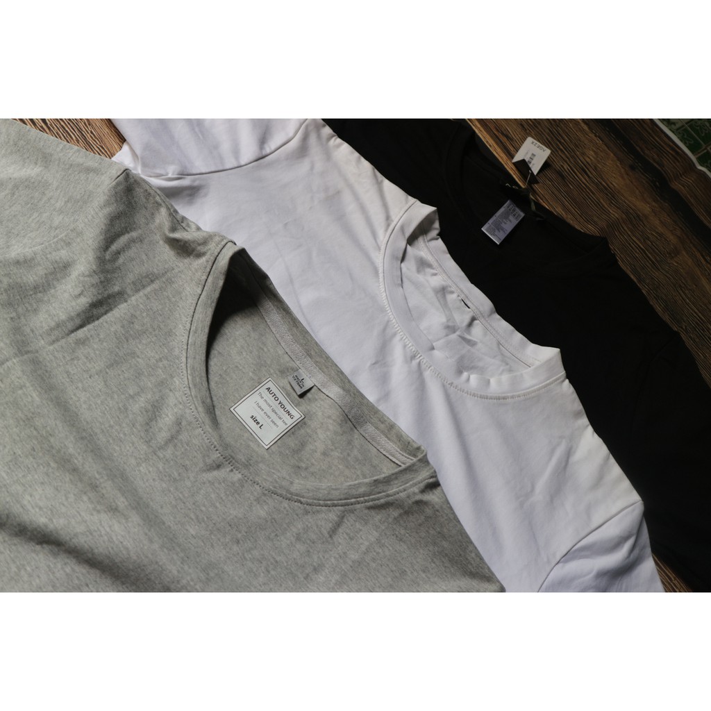 Áo thun trơn form unisex
