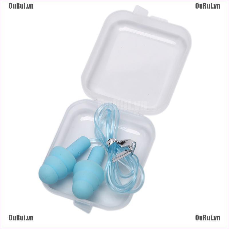 Nút Bịt Tai Bằng Silicone Chống Tiếng Ồn Tiện Dụng